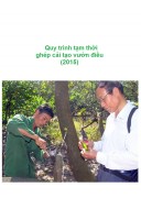 Quy trình tạm thời ghép cải tạo vườn điều (2015)