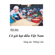 Bài hát: Cô gái hạt điều Việt Nam (2010)
